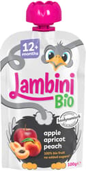 Lambini ECO Piure cu caise, piersici si mar