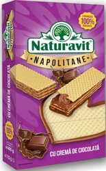 Naturavit Napolitane cu crema de ciocolata