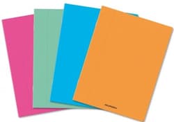 Aurora Caiet matematica A5, 36 file, liniat stanga, coperta PP transparent color