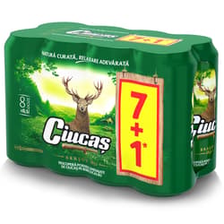 Ciucas Blonde beer can 7+1 pack
