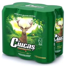 Ciucas Blonde beer can 6 pack