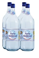 Perla Moldovei Apa de izvor plata natural alcalina sticla 4x2L