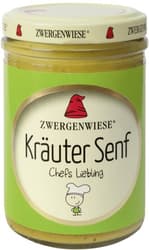 Zwergenwiese ECO Mustard with Provence herbs without gluten
