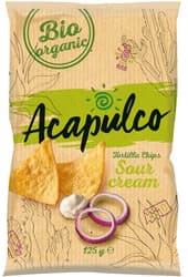 Acapulco ECO Tortilla chips cu smantana si ceapa