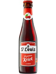 St. Louis Premium Kriek Beer with cherry
