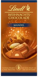 Lindt Chocolate bar with almond cream