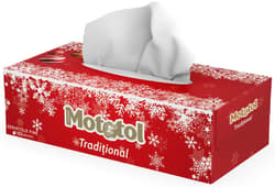 Mototol Cutie servetele, 2 straturi, alb