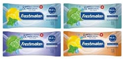 Freshmaker Antibacterial Wet Wipes 15 pcs