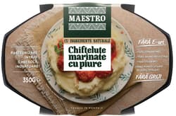 Maestro Chiftelute marinate cu piure
