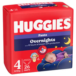 Huggies Pants Overnights nr. 4, 9-14 kg