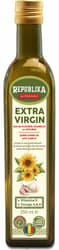 Republika Extra virgin sunflower oil with garlic, cold pressed, double filtered
