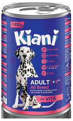 Kiani Hrana umeda pentru caini adulti cu vita