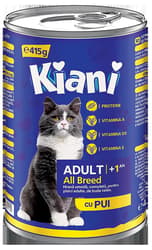 Kiani Wet food for adult cats with kittens