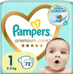 Pampers Premium Care Scutece marimea 1, 2-5 kg