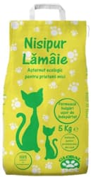 Nisipur Asternut ecologic pentru pisici, lamaie