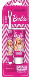 NATURAVERDE Barbie Set pasta de dinti + periuta de dinti