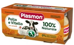 Plasmon Homogenized puree with chicken and veal, +6 months, 2x80g