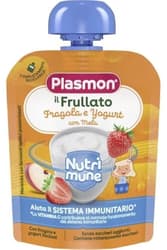 Plasmon Nutrimune Strawberry, apple and yogurt puree, + 6 months