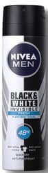Nivea Deodorant spray masculin invisible Black&White Fresh