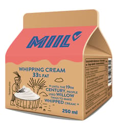Millet Pasteurized Whipped Cream 33%.