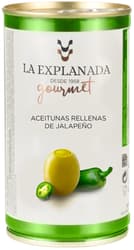 Green olives stuffed with Jalapeno