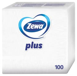 Zewa Plus Servetele de masa, 1 strat, 100 bucati