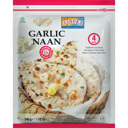 Ashoka Naan Paine indiana cu usturoi