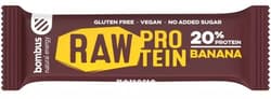 Bombus ECO Baton proteic cu banane 20% proteine