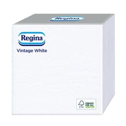 Regina Vintage FSC Servetele masa, 1 strat, alb