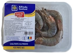 Alfredo Seafood Creveti intregi cruzi