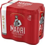 Madri Blonde beer can 5+1 pack
