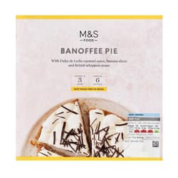 Marks & Spencer Tort Banoffee cu toping de caramel