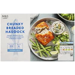 Marks & Spencer Fileuri de eglefin in pesmet 4 x 150g