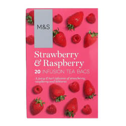 Marks & Spencer Ceai aromat de fructe cu hibiscus cu aroma de capsuni si zmeura