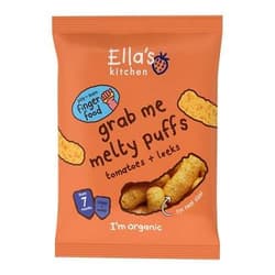 Ella's Kitchen ECO Pufuleti naturali cu rosii si praz