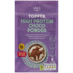 Marks & Spencer Pudra de cacao, curmale si maca cu seminte de chia si de in proteica