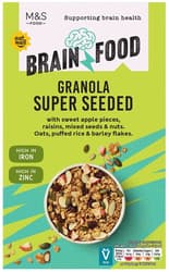 Marks & Spencer Granola cu ovaz, nuci, seminte, scortisoara, stafide si mere