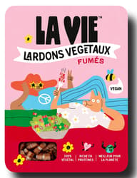 La Vie Lardons vegani afumati cruzi 2 x 75g
