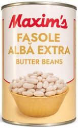 Maxim's Fasole alba la conserva extra, butter beans
