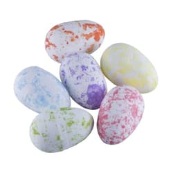 Colorarte Accesorii creatie, oua colorate polistiren, set 24 buc
