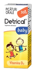 ZDROVIT DETRICAL D3 BABY PICATURI ORALE 30ML