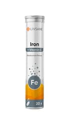 LIVSANE FIER SI VITAMINA C 20 TABLETE EFERVESCENTE