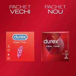 DUREX PREZERVATIVE FEEL THIN 3 BUCATI