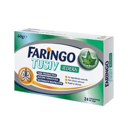 FARINGO TUSIV IEDERA 24COMPRIMATE DE SUPT