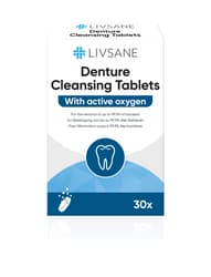 LIVSANE TABLETE PENTRU CURATAREA PROTEZEI 30 BUCATI