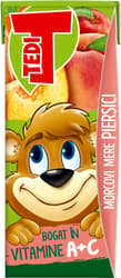  Tedi 100% mere morcovi si piersici 