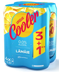 Ursus Cooler Lamaie 0.0 doza 500ml 4pack (3+1)