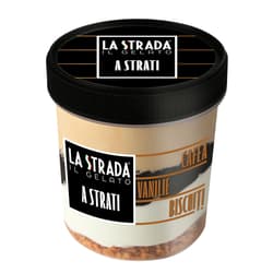 La Strada Inghetata de vanilie cafea si biscuiti