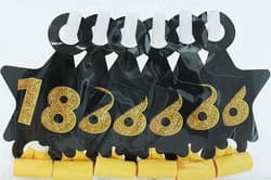 Set Trompete party, majorat, 11 cm