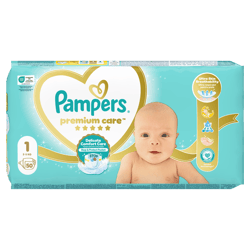Pampers Premium Care Scutece, marimea 1, 2-5kg